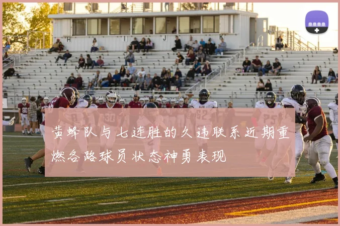 黄蜂队与七连胜的久违联系近期重燃各路球员状态神勇表现